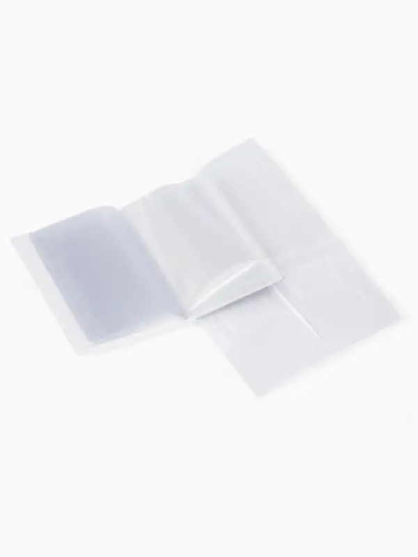 Обложка для автодокументов, с тиснением, 9.5&times;0.5&times;13.5 см, синяя