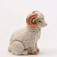 Фигурка декоративная &laquo;Баран Гоша&raquo;, неокрашенная, 6&times;4 см, слоновая кость