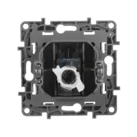 Розетка компьютерная RJ45 категория 5Е UTP антрацит ETIKA