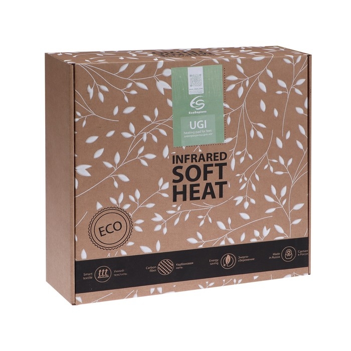 Электрогрелка для ног EcoSapiens S285 Ugi, электросапог, 30х30х20 см Электрогрелка для ног EcoSapiens S285 Ugi, электросапог, 30х30х20 см