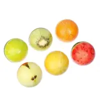 Мяч детский мягкий «Фруктики», 4.7 см, МИКС, в шоубоксе