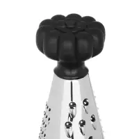 Терка 3-х сторонняя тм VETTA 25см, нерж.сталь, пластик. ручка