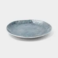 Блюдо, 33.5&times;33&times;3 см, алюминий, синее