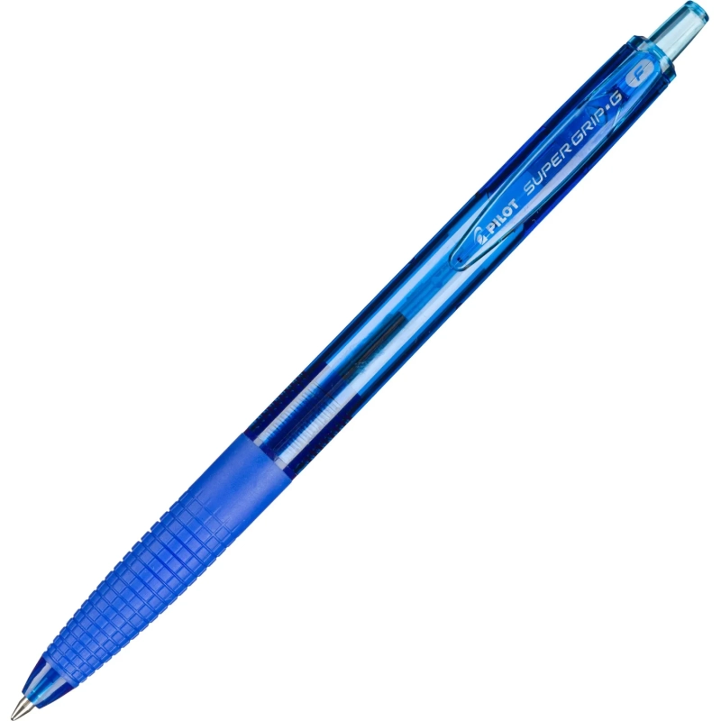 Ручка шариковая автомат. PILOTSuperGrip BPGG-8R-F-Lрез.манж.син0.22мм