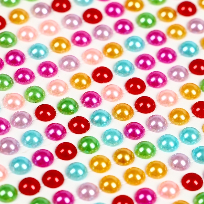 Аппликация жемчужными полубусинами &laquo;Пасха: зайка&raquo;