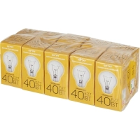 Лампа накаливания СТАРТ стандартная/прозрачная 40W E27 10 шт