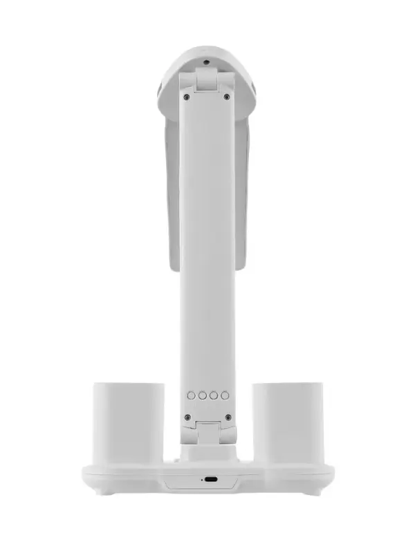 Часы - лампа электронные: календарь, термометр, LED, 3 режима, USB, 32&times;12&times;17 см