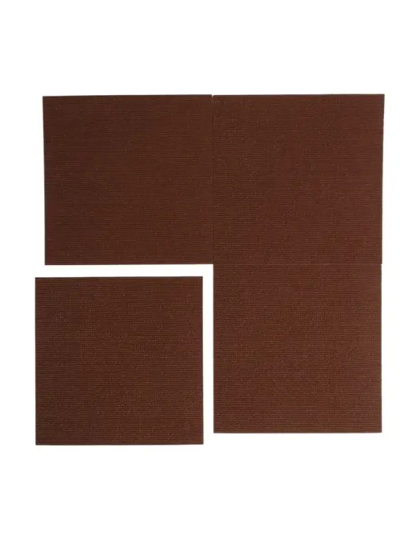 Самоклеящийся ковролин 30х30см, коричневый Самоклеящийся ковролин 30х30см, коричневый