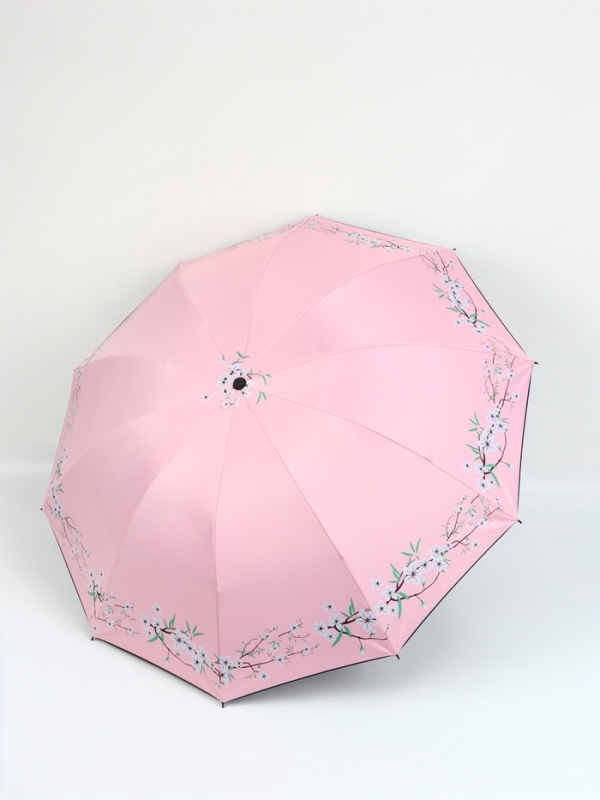 Зонт механический «Сакура», эпонж, 4 сложения, 8 спиц, R = 52/60 см, D = 120 см, цвет МИКС Зонт механический «Сакура», эпонж, 4 сложения, 8 спиц, R = 52/60 см, D = 120 см, цвет МИКС