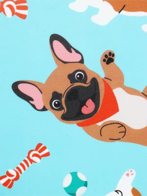 Коврик под миску &laquo;Много песиков&raquo;, 43&times;28 см