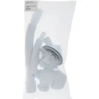 Сифон для мойки ZEIN, 3 1/2&rsquo;&rsquo;*40мм, прямоугольный перелив, с гофротрубой 40/50 мм