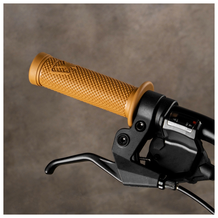 Грипсы 120 мм, внутренний диаметр 24 мм, цвет песочный Грипсы 120 мм, внутренний диаметр 24 мм, цвет песочный