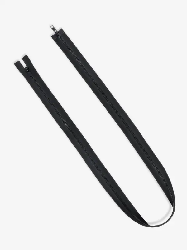 Молния &laquo;Трактор&raquo;, №5, разъёмная, 2 замка, замки автомат, 110 см, чёрная