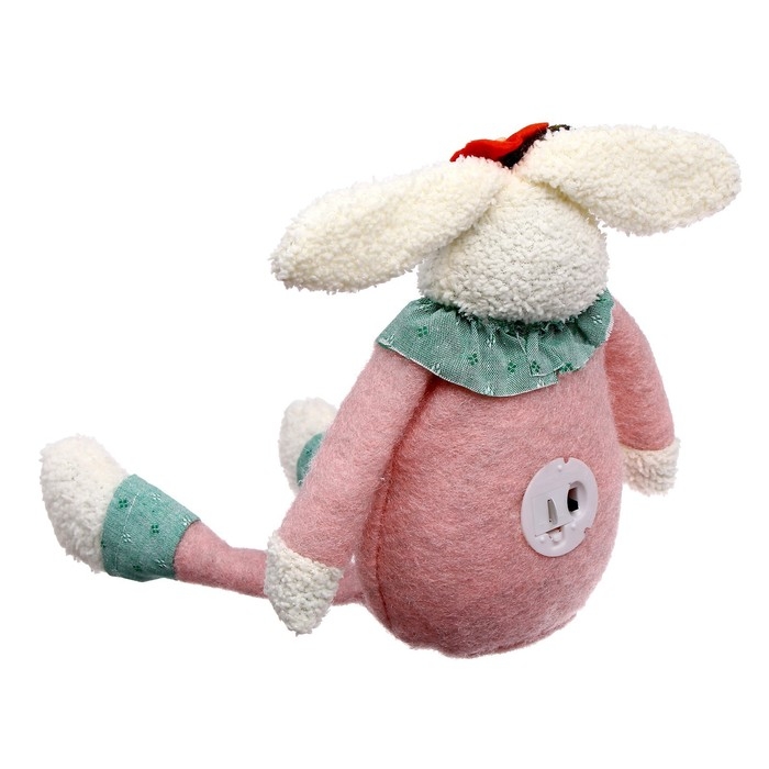 Мягкая игрушка «Зайка с морковкой», световая Мягкая игрушка «Зайка с морковкой», световая
