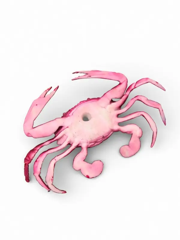 Набор декора для аквариума "Краб и трава"