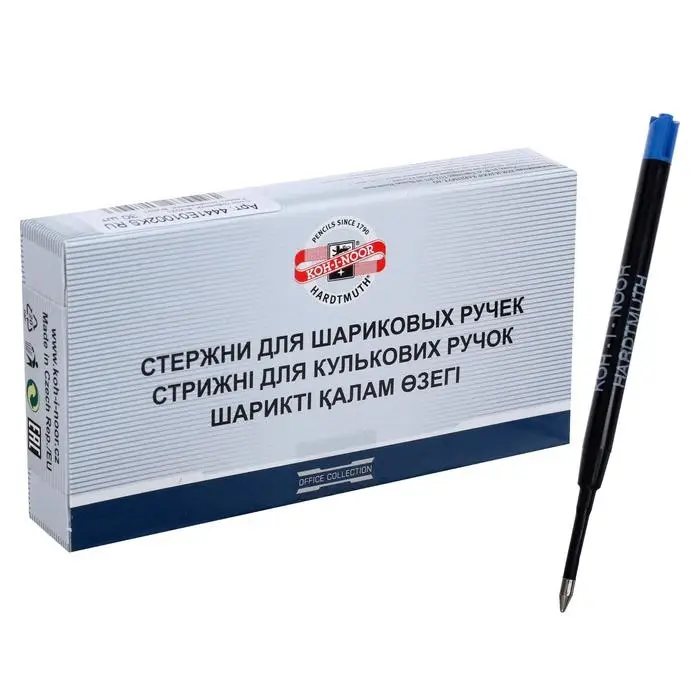 Стержень шариковый 0,8 мм, 98 мм, чернила синие Стержень шариковый 0,8 мм, 98 мм, чернила синие