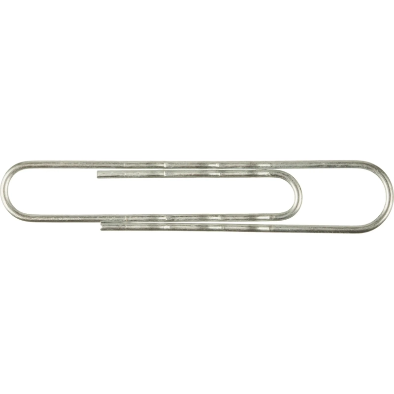 Скрепки Глобус Г75-40Ц оцинкованные,75 мм,гофрированные,40 шт/уп