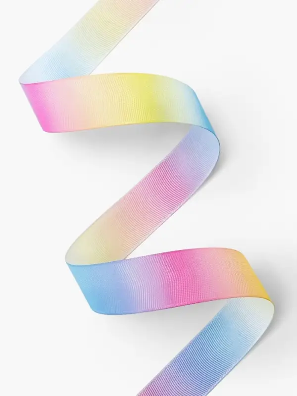 Лента репсовая &laquo;Радуга&raquo;, 25 мм, 18&plusmn;1 м, разноцветная