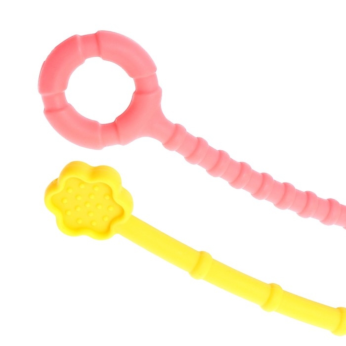 Развивающая игрушка «Осьминожка», с тактильными резиночками, цвета МИКС Развивающая игрушка «Осьминожка», с тактильными резиночками, цвета МИКС