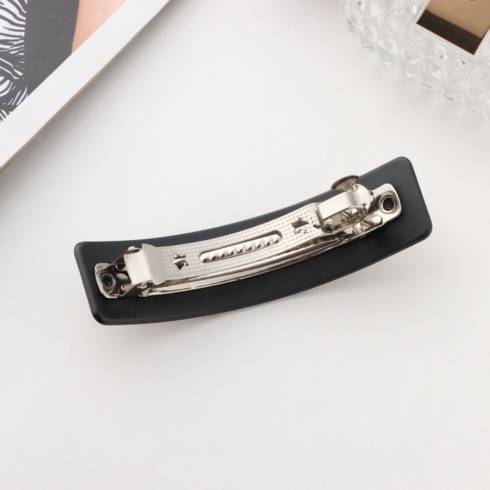 Заколка-автомат для волос Заколка-автомат для волос "Чара" полосы, 9 см, микс