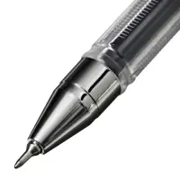 Ручка гелевая ErichKrause. G-Point, чёрный стержень, узел 0.38 мм