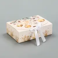 Складная коробка подарочная «Кристальный Новый год», 16 × 11,5 × 5 см