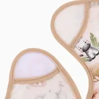 Нагрудник для кормления непромокаемый с карманом &laquo;Саванна&raquo;, M&B