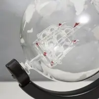 Сувенирный винный набор "Корабль в шаре" графин 800мл бокалы 250мл 7х8,5х8,3см 27х16,5х36 см