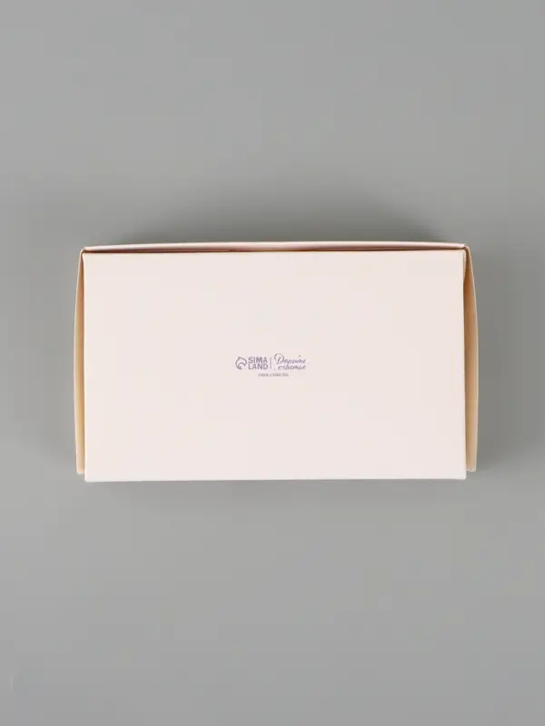 Коробка подарочная с окном &laquo;От всей души&raquo;, 20&times;12&times;4 см, самосборная