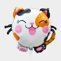 Воздушный шар фольгированный 23" &laquo;Веселый котик&raquo;, фигура