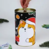 Копилка новогодняя, XXL, 20&times;12.2 см &laquo;Деньги зло&raquo;