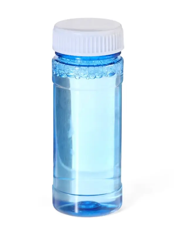 Генератор мыльных пузырей «Пистолет», световые эффекты, работает от батареек, синий