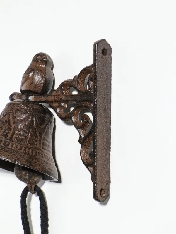 Колокол сувенирный чугун "Маленькая птичка" 11,5х7,5х12 см