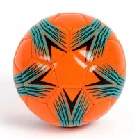 Футбольный мяч ONLYTOP, машинная сшивка, 32 панели, р. 2, PVС, МИКС