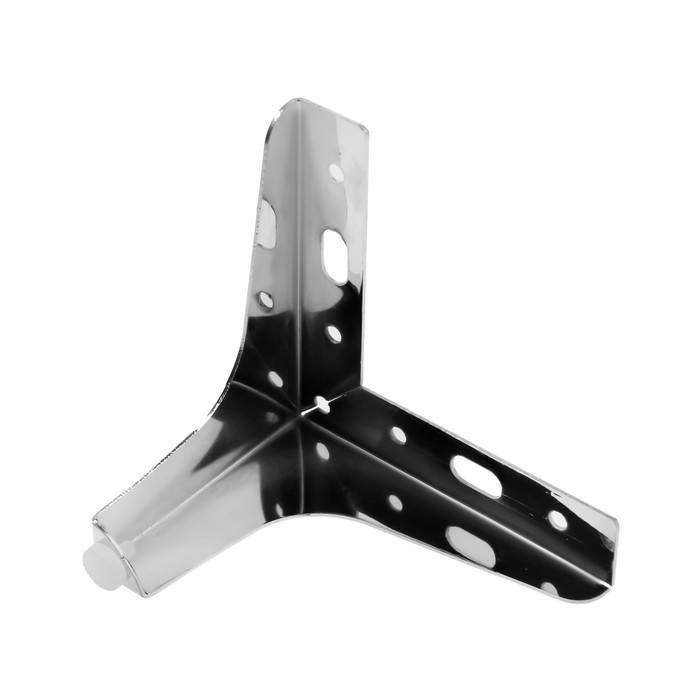 Опора мебельная CAPPIO STOP04, h=100 мм.11,5*11,5, вес  цвет хром Опора мебельная CAPPIO STOP04, h=100 мм.11,5*11,5, вес  цвет хром