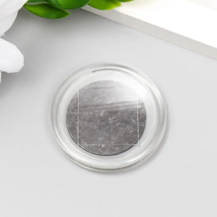 Заготовка акрилового магнита 4 см круг прозрачный (набор 2 детали+пакет) Заготовка акрилового магнита 4 см круг прозрачный (набор 2 детали+пакет)