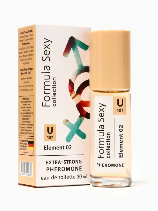 Туалетная вода женская с феромонами Formula Sexy collection Element 02 U107, 30 мл (по мотивам Molecules Escentric 02 (Escentric Molecules)