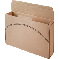 Короб архивный с вырубным замком  75мм, 5 шт.уп