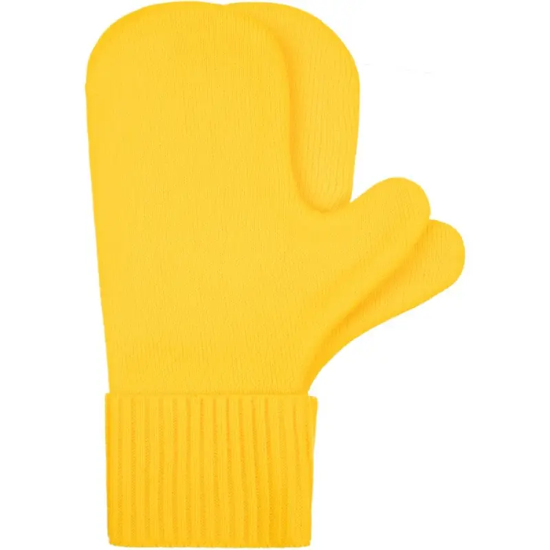 Варежки Yong, желтые, размер S/M Варежки Yong, желтые, размер S/M