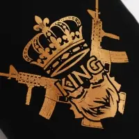 Стопки в чехле &laquo;Король&raquo;: нержавеющая сталь, набор 3 шт.&times;30 мл