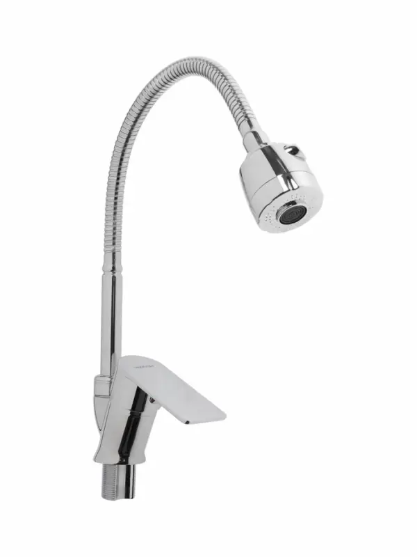 Смеситель для кухни VADOOM V843803, с гибким изливом, корпус цинк