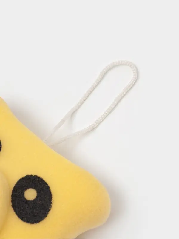 Губка для тела Доляна &laquo;Панда&raquo;, детская, для купания, 14&times;11 см, МИКС