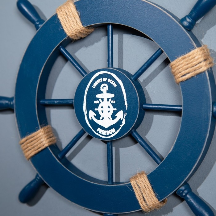 Сувенир интерьерный Сувенир интерьерный "Штурвал" 28см