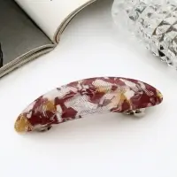 Заколка - автомат для волос «Рапсодия», 9 см, МИКС
