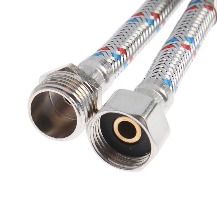 Подводка гибкая для воды Lytcho eco, внутренняя/наружная резьба 1/2", 80 см