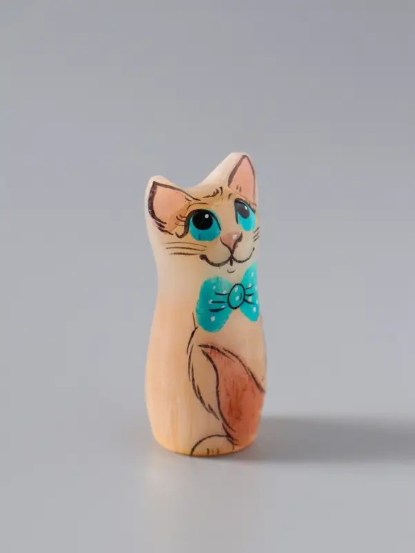 Фигурка &laquo;Кошечка мини&raquo;, 4.5&times;2.3 см, селенит, МИКС