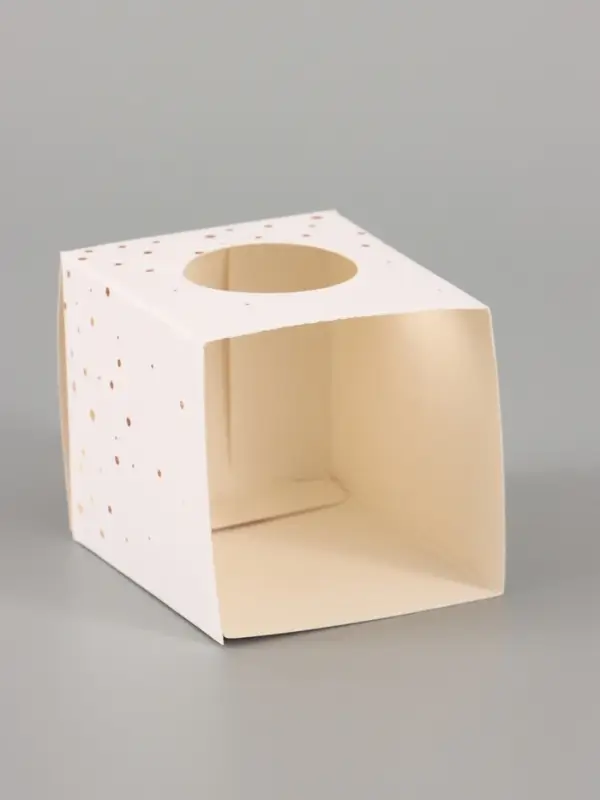 Коробка подарочная новогодняя &laquo;С новым годом&raquo;, 6.2&times;7&times;6.2 см