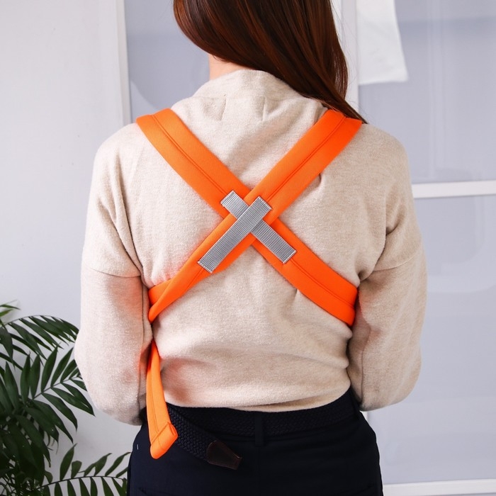 Рюкзак-кенгуру для малыша «Зайка», от 3 до 10 кг, оранжевый, Крошка Я