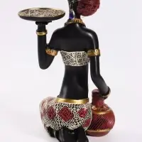 Фигурка - подсвечник &laquo;Африканка с подносом&raquo;, d=5.5 см