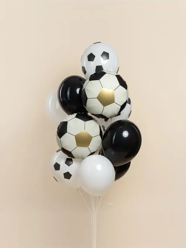Воздушный шар фольгированный 18" &laquo;Футбольный мяч&raquo;, 5 шт.